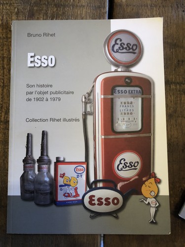Livre esso bidon plaques - livre, esso,