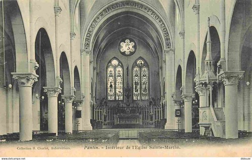 Carte postale pantin - pantin,