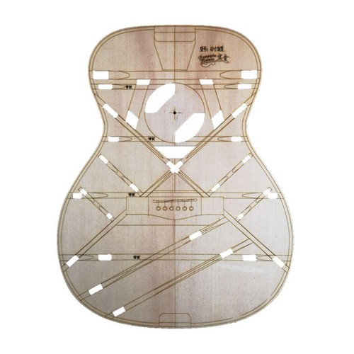 Modèle corps guitare en - corps,