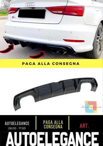 Diffuseur audi look - diffuseur, a3