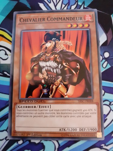 Carte oh chevalier - carte, yu-gi-oh