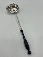 RARE LOUCHE A PUNCH EN ARGENT MASSIF POINCON COQ PARIS 1809