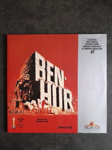 Laserdisc double ben hur - hur,