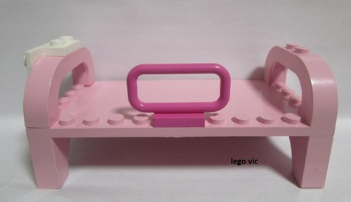 Lego bed pink lit rose - bed,