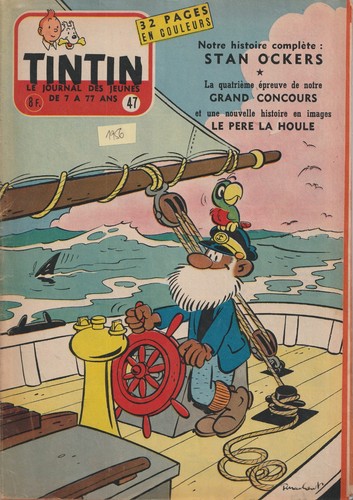 Journal fascicule tintin belge - tintin,