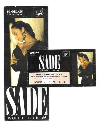Rare ticket billet concert - rare,