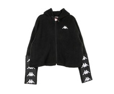 Robe Di Kappa Teddy Bear Veste Oversize Noire Unisexe Tg M