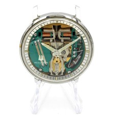 Bulova Accutron Spaceview Exhibition Case 34mm Men's Watch Head #WB3316-5