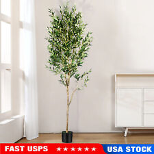 Artificial Olive Tree Faux Realistic Olive Trees  with Branches and Fruits Decor