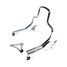 Kit sissy bar 8,5 pouces vertical. chrome harley davidson softtail m8 18 - ha...