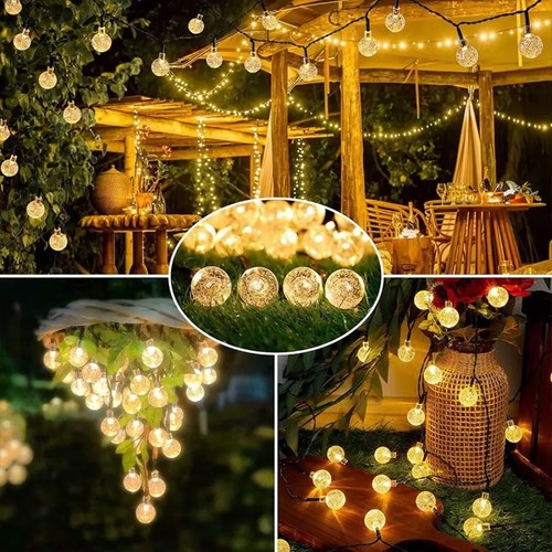 Guirlande lumineuse solaire - lumineuse,