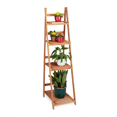 Escalier pour plantes bois