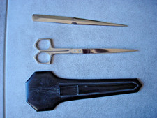 Lot ciseaux et coupe papier