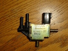 Genuine Nissan Sentra 200SX Maxima Pathfinder Vacuum Solenoid Valve AESA123-27