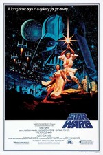 STAR WARS - Affiche de Cinéma