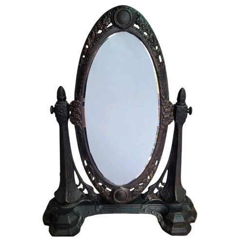 Miroir ancien psyché fonte - psyché,