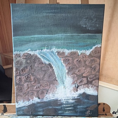 Tableau peinture sur - , toile