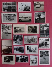 LOT2 20 PHOTOS VOITURES ANCIENNES 1930/1960