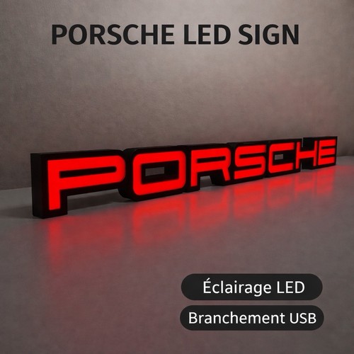Lampe led porsche usb - led,