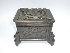 Coffret en Bois Musikschatulle Boîte à Musique Suisse Reuge Um 1880