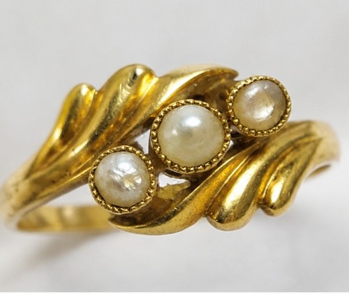 Bague ancienne 18 - bague, or
