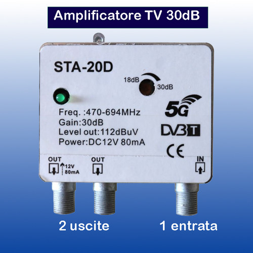Amplificateur signal - amplificateur, tv
