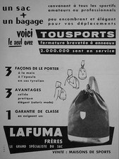PUBLICITE LAFUMA FRERES