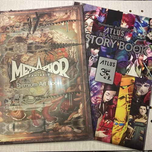 Metaphor refantazio artbook - metaphor,