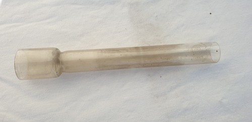 Ancien verre lampe à - ancien, de