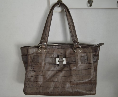 Sac cuir beige - sac, texier