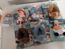 Disney Parks Wishables Ratatouille set of seven with bags and NIP OE