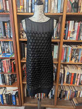 Brand New Anthropologie Leifsdottir Women’s Small Black Knit Tonelle Dress