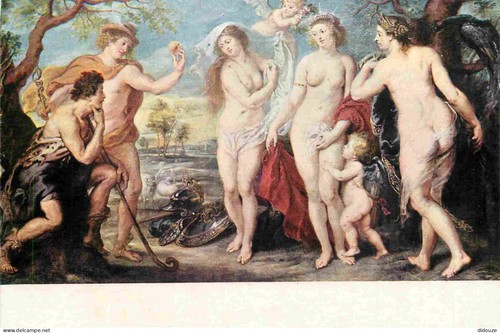 Carte postale art - -, peinture