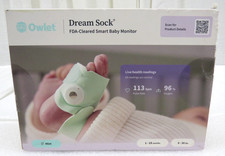 Owlet Dream Sock Smart Baby Monitor Mint 1-18mo 6-30lbs