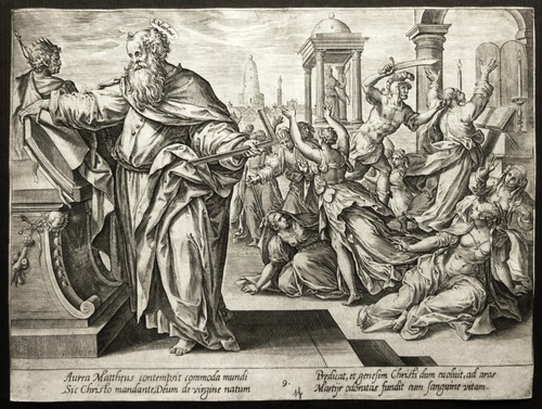 Burin hendrik goltzius - burin, d’hendrik