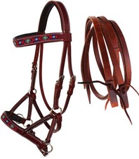 Horse Western Black Leather