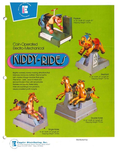Kiddie rides garlando - kiddie, foosball