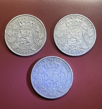 Lot 3 Pièces de 5 Francs