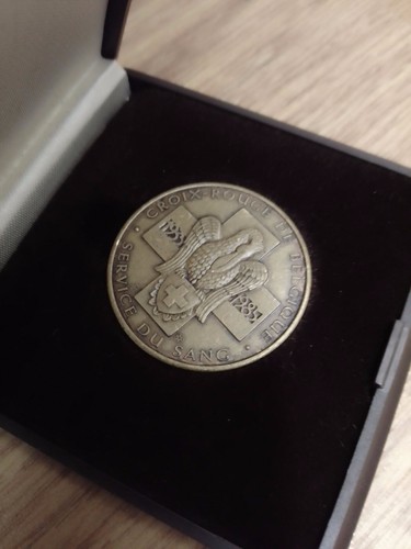 Médaille croix rouge service - médaille,