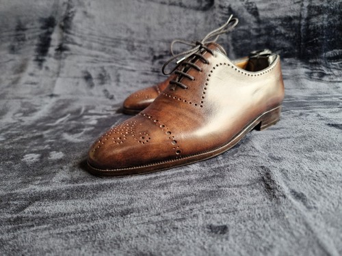 Richelieu berluti cuir patiné - richelieu,
