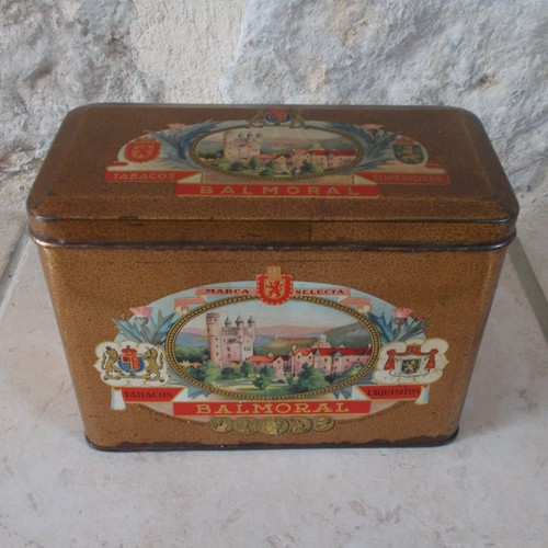 Ancienne boite métal tabac - ancienne,