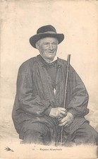 Old postcard 58 PAISAN NIVERNAIS