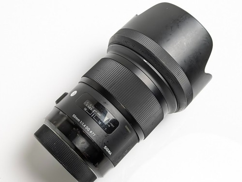 Objectif sigma 50mm 4 - dg, f1.4