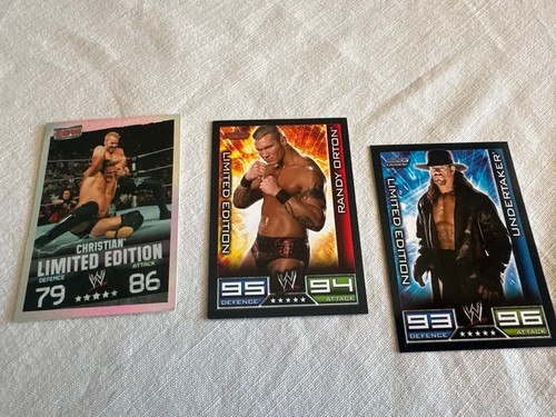 Cartes wwe topps slam attax - wwe,