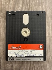 Une disquette Amsoft Amstrad