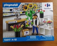 Playmobil Carrefour 72017 - Le Fleuriste - 66 Pieces - Boite neuve - Colissimo
