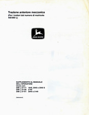 JOHN DEERE: MECHANICAL FRONT WHEEL DRIVE (X 450 000 L license plate tractors)