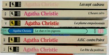 Lot de 6 livres Agatha