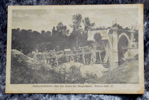 Pont colonne sur aisne - pont,