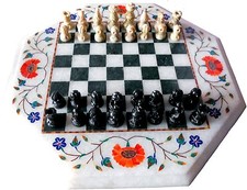 Table De Jeu D'Échecs En